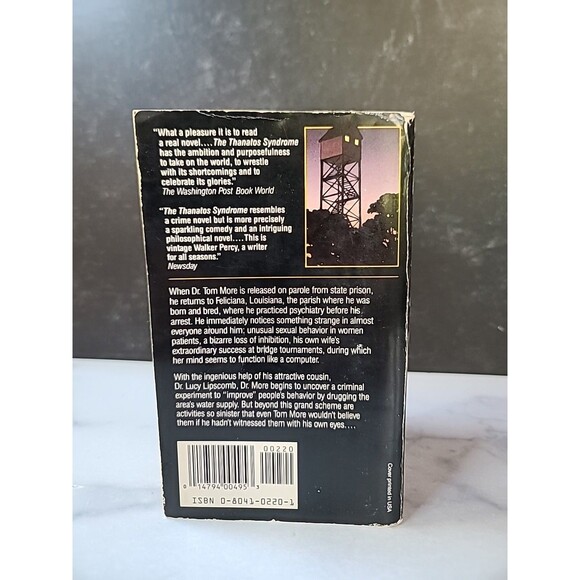 Thanatos Syndrome by Walker Percy (1988, Mass Market) - Picture 9 of 10